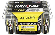 Rayovac Ultra Pro Alka AA24 Batteries