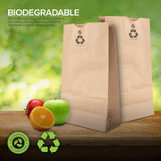 Stock Your Home 1000 / 6 Lb / Brown Food Storage Bags