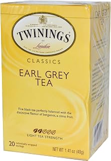Twinings Classic Earl Grey Tea, 20 Count
