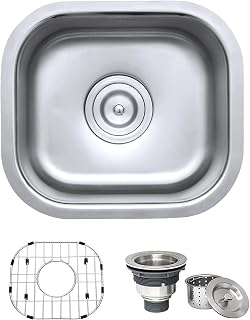 Ruvati 13x15-in 16-Gauge Stainless Undermount Bar Sink - RVM4136