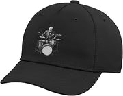 Winston Churchill Playing Drums Rocker Humor Vintage Adjustable Baseball Hat