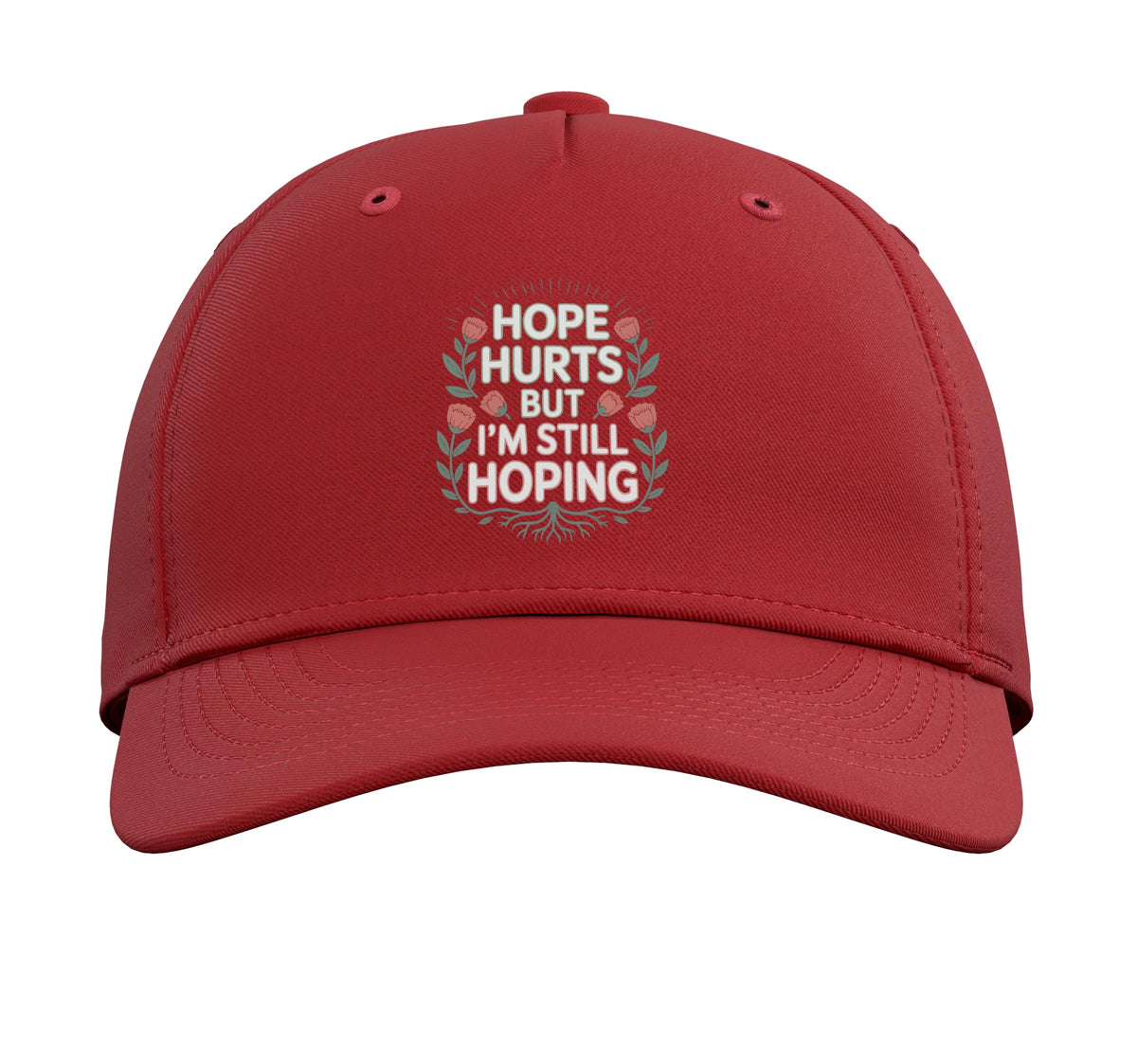 IVF in Vitro Fertilization Transfer Day Fertility Pregnancy Adjustable Printed Baseball Hat by IVF In Vitro Fertilization SteMi Apparel – Cotton, Red