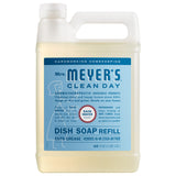 CLEAN DAY Liquid Dish Soap Refill by Mrs. MEYER'S – 48 Fl Oz (Pack of 1), Model 358225