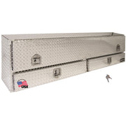 Buyers Products Company Diamond Tread / 88 x 21 x 13.5 / Two Drawers Truck Bed Toolboxes
