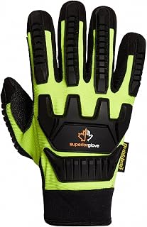 Superior Glove Impact Protection Mechanics Glove Lined with Punkban- MXVSBPB/L