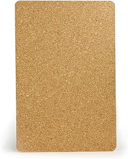 Hygloss Cork Sheets - 3mm Thick Corkboard Sheets - 12 x 18 Inches, 12 Sheets
