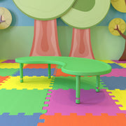 Flash Furniture Green / 35 in x 65 in x 23.75 in / Modern Tables