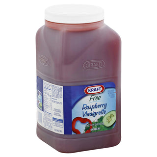 Dressing Free Raspberry Vinaigrette 4 Case 1 Gallon by Kraft – 1 GaL., Pack of 4