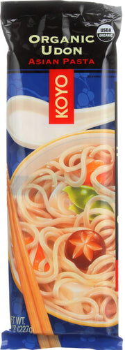 Organic Udon by Koyo Foods – 12 ounces per noodle, Pack of 12