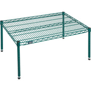 Poly-Green Wire Dunnage Rack by Nexel – Wire, Green, Model P2436G
