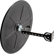 Round Glass Convex Mirror by Global Industrial – Glass, Silver, Model GIC 3000