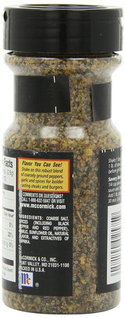 McCormick Montreal Steak Seasoning by Grill Mates – 6.37 Ounce (Pack of 12), Pack of 6, Model 052100002453