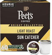 Coffee Pods by Peet's Coffee – 10 Count (Pack of 6), Pack of 6, Model Medium Roast K-Cup Pods for Keurig