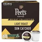 Peet's Coffee Sun Catcher / 10 Count (Pack of 6) / 6 Single-Serve Capsules & Pods