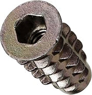 E-Z LOK Knife Thread Insert for Soft Wood, Hex Flanged, 10-24, 50 ct