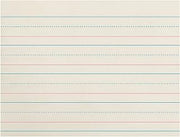 Pacon PACZP2610 Zaner-Bloser Dotted Midline Newsprint Paper, 10.5" x 8", White, 500 Sheets