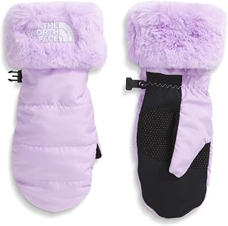 The North Face Girls Shasta Mitt | Touchscreen Compatible, Water Repellent, Moisture Wicking, Wind Resistant, Fleece Lining