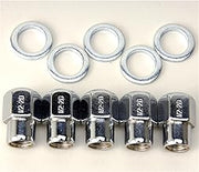 Weld Racing 601-1466 Weld Pro Drag Drag Lug Nuts; 5-1/2 in.; RH; Closed End Nuts; w/Cent. Washers;