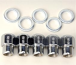 Weld Racing 601-1466 Weld Pro Drag Drag Lug Nuts; 5-1/2 in.; RH; Closed End Nuts; w/Cent. Washers;