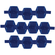 Squids 3386 Vinyl Arm Band ID/Badge Holders by Ergodyne – Polyester, Blue, Pack of 10, Model 19971