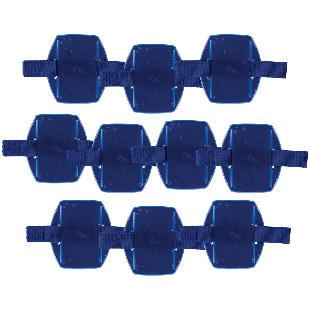 Squids 3386 Vinyl Arm Band ID/Badge Holders by Ergodyne – Polyester, Blue, Pack of 10, Model 19971