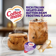 6 Flavor Liquid Creamer Singles by Coffee Mate – 0.38 Fl Oz (Pack of 180), Pack of 180, Model COFEEMATE-6FLAVORS-180-SO