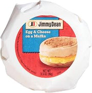 Jimmy Dean, Egg & Cheese Muffin, 3.5 oz. (12 Count)