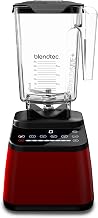 Blendtec Designer 650 Series Blender (Red) & 90oz* WildSide+ Jar | Professional Grade Power and Performance, Touchscreen with 8 Speed Variable Speed Control, + Pulse, 6 Preprogammed Cycles