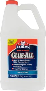 Elmer's E3860 Glue-All Multi Purpose Glue, 1 Gallon Can (Pack of 2)