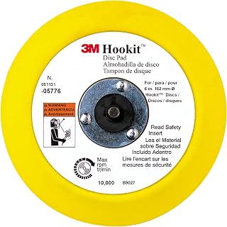 3M Hookit Abrasive Disc Pad, 05776, 6 in