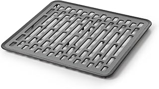 OXO Good Grips Small Kitchen Sink Mat with Drain Holes, Silicone Sink Mat