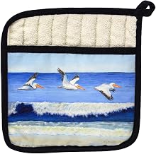 Betsy Drake PT1076 Skimming the Surf Pot Holder
