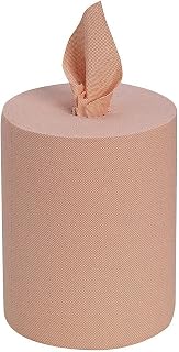 Georgia-Pacific Brawny Professional D400 Disposable Cleaning Towel, Bucket Refill, Orange, 2 Rolls (20041)