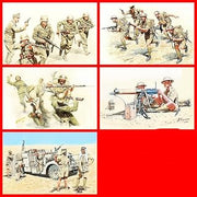 Masterbox Bundle LOT of Northern Africa Series 5 Plastic Kits 1/35