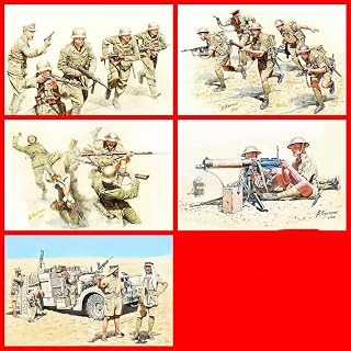 Masterbox Bundle LOT of Northern Africa Series 5 Plastic Kits 1/35
