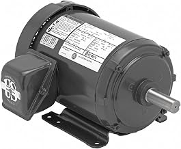 Unimount TEFC U3P1DF, 3-Phase, 3 HP, Unimount, 3490 RPM Motor, TEFC