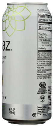 Steaz Green Half / 16 Fl Oz (Pack of 1) / 4 Iced Tea