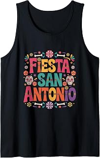 Fiesta Squad San Antonio Texas Cinco De Mayo Lets Fiesta Tank Top
