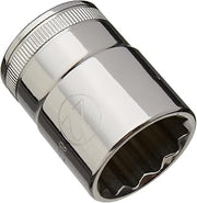 GEARWRENCH 1/2" Drive 12 Point Standard Metric Socket 22mm - 80757