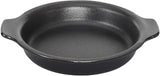 Browne Foodservice THERMALLOY Cast Iron Round Au Gratin 6.5 Inch x 15.2 cm Preseasoned