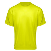 Men's Performance Short-Sleeve Core Tee by Red Kap – Polycotton, Yellow Lime, Model SK4SYL SS XL