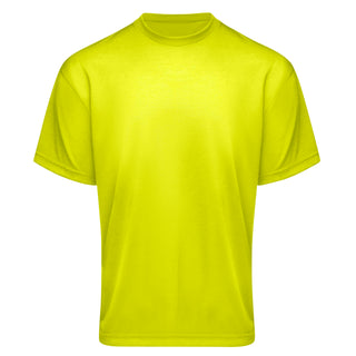Men's Performance Short-Sleeve Core Tee by Red Kap – Polycotton, Yellow Lime, Model SK4SYL SS XL