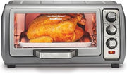 Hamilton Beach Easy Reach 6 Slice Countertop Convection Toaster Oven