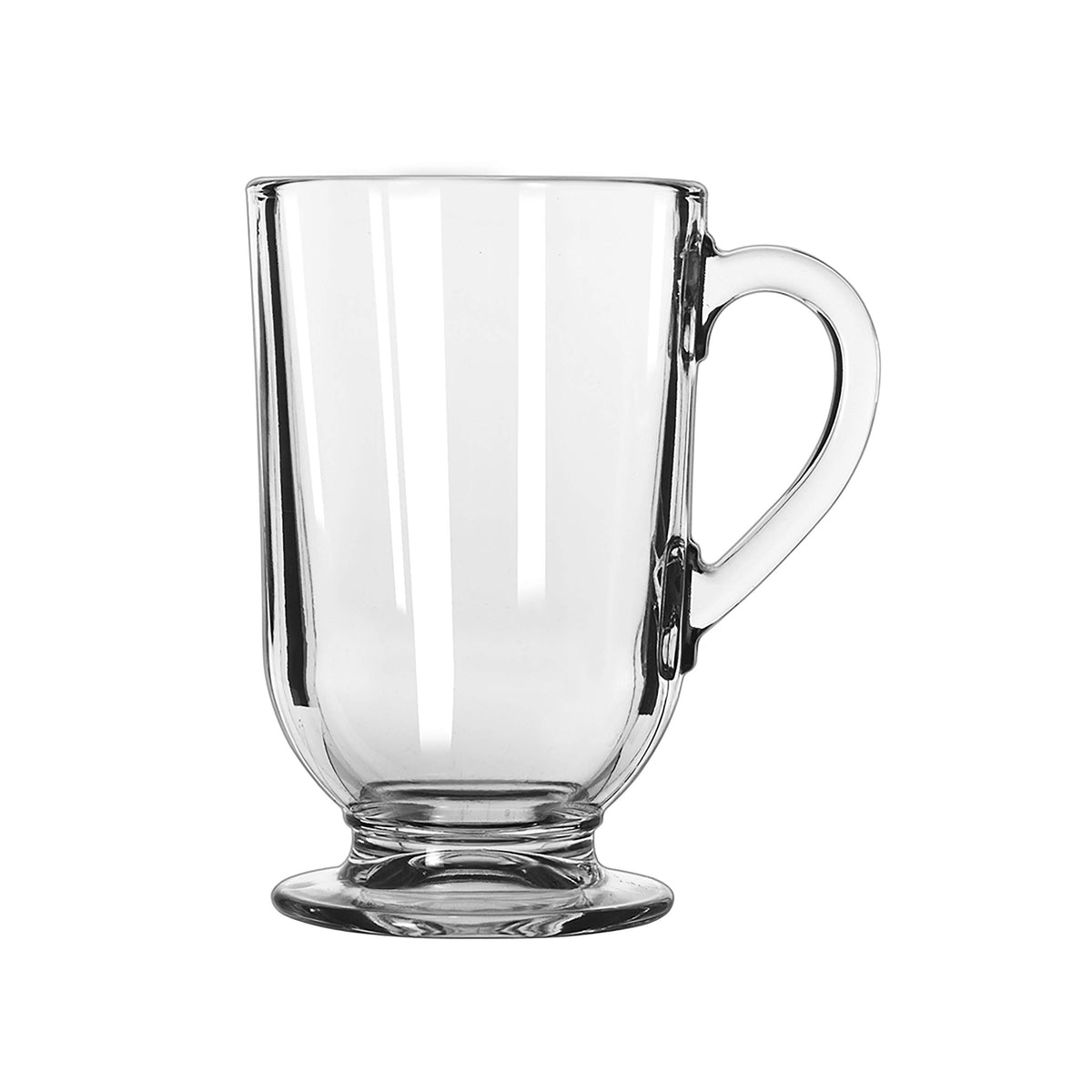 10 Oz. Irish Coffee Mug - 12 / CS by Libbey – 12 Count (Pack of 1), 10.0 fluid_ounces, Glass, Clear, Pack of 12