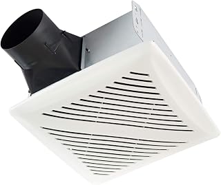 Broan-NuTone AE50110DCS Flex DC Series ENERGY STAR Certified Bathroom Ventilation Fan, Medium, White