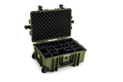B&W International Bronze Green / Typ 6700 - Innenmaß 53x36x22cm / Compartment Divisions Suitcases