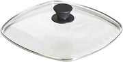Lodge Square Tempered Glass Lid for Skillets, 10.5 Inches