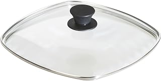 Lodge Square Tempered Glass Lid for Skillets, 10.5 Inches