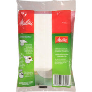 USA Inc White Wrap Coffee Filter 40 Filters by Melitta – 1 Box, 126 cubic_inches, Paper, White, Model 627402