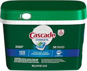 Cascade Complete Actionpacs Dishwasher Detergent, Fresh Scent, 38 Count